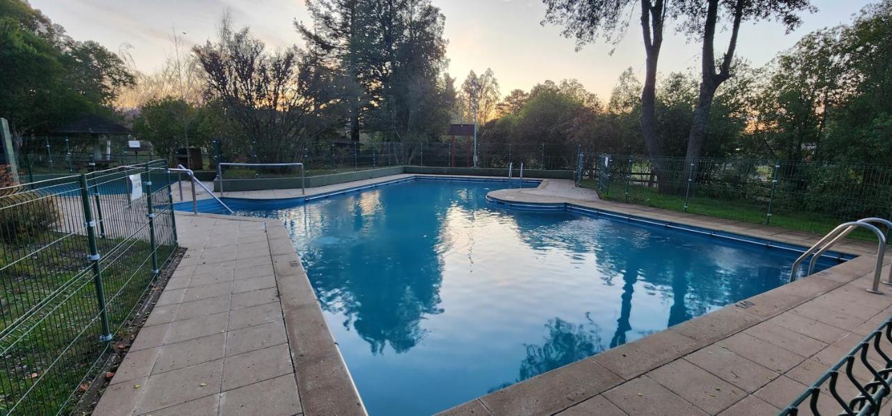 Hotel Y Cabanas Las Mellizas - Caja Los Andes Los Ángeles Dış mekan fotoğraf